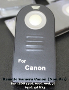 Remote kamera Canon (depan)